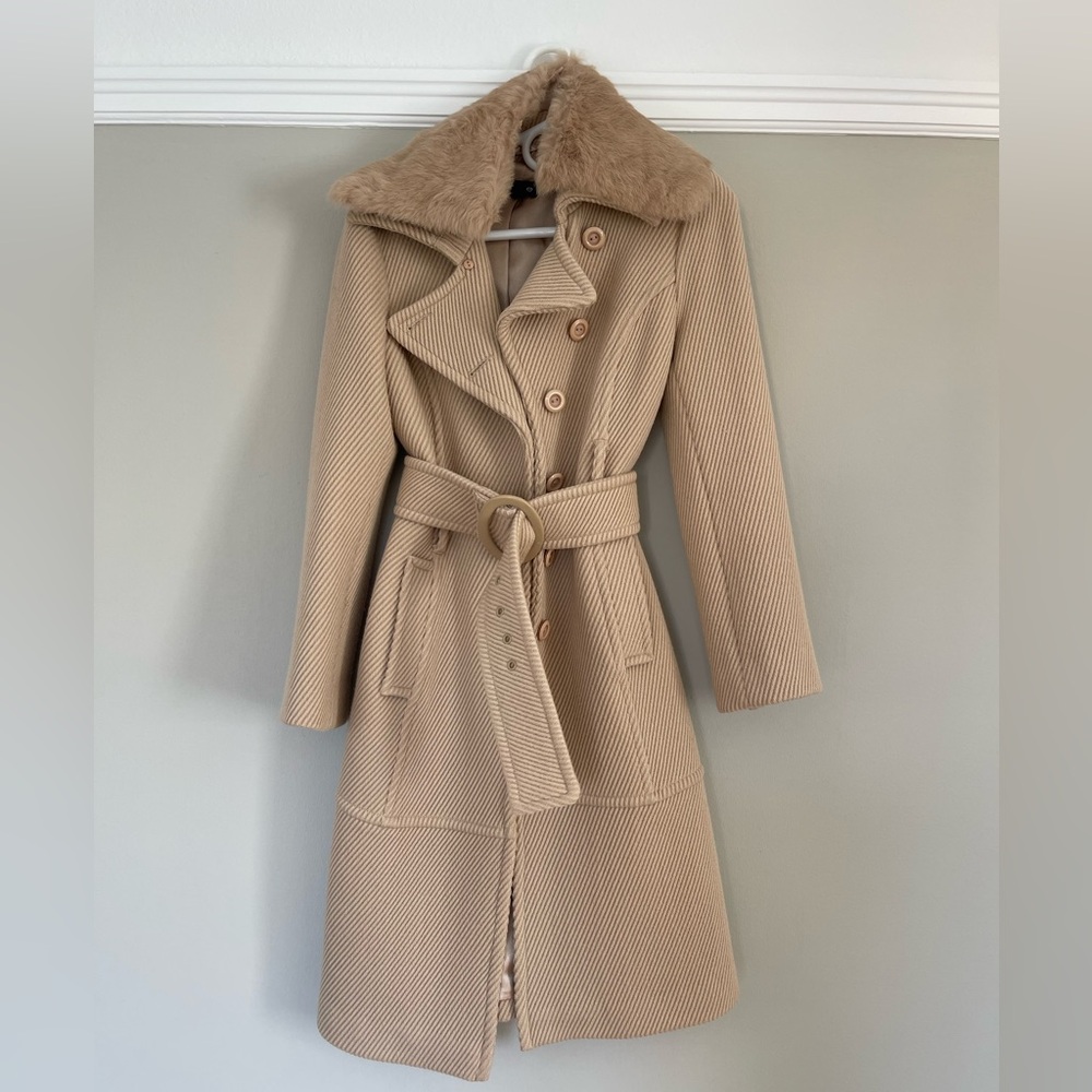 Bebe trench style coat